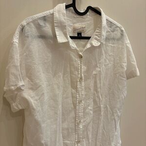 Universal Thread Cotton Button Down Blouse
